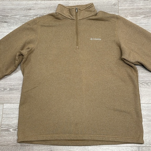 Columbia Ortega Oaks Half Zip Pullover Fleece Sweater XL - Picture 3 of 16